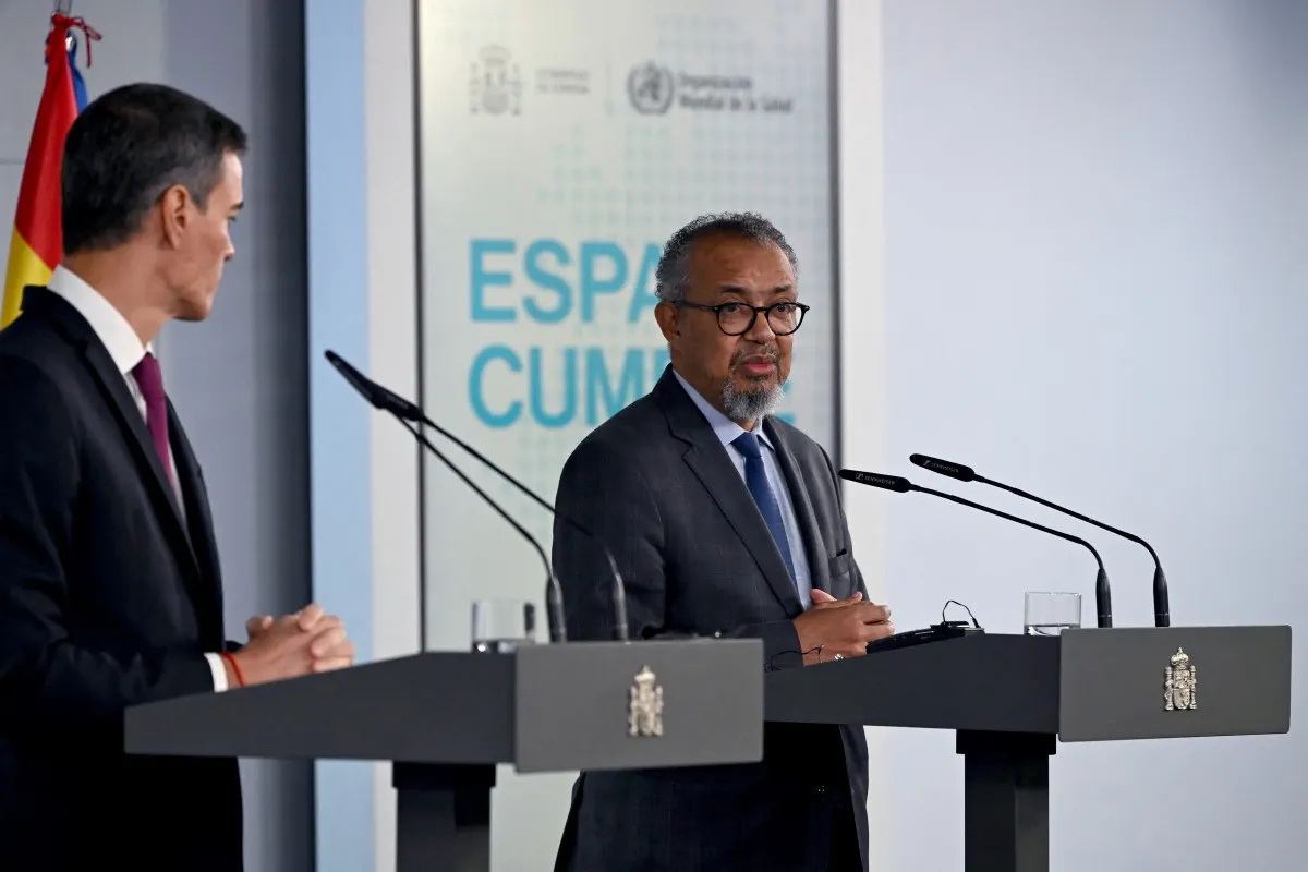 WHO chief says 'work not over' after hantavirus evacuation in Spain