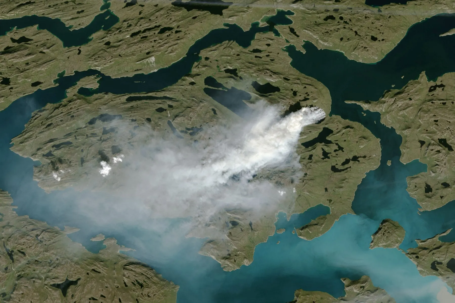 Greenland sees wildfires earlier in the year