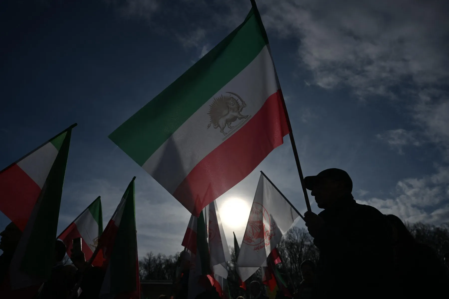 French police detain 20 at banned Iran opposition rally