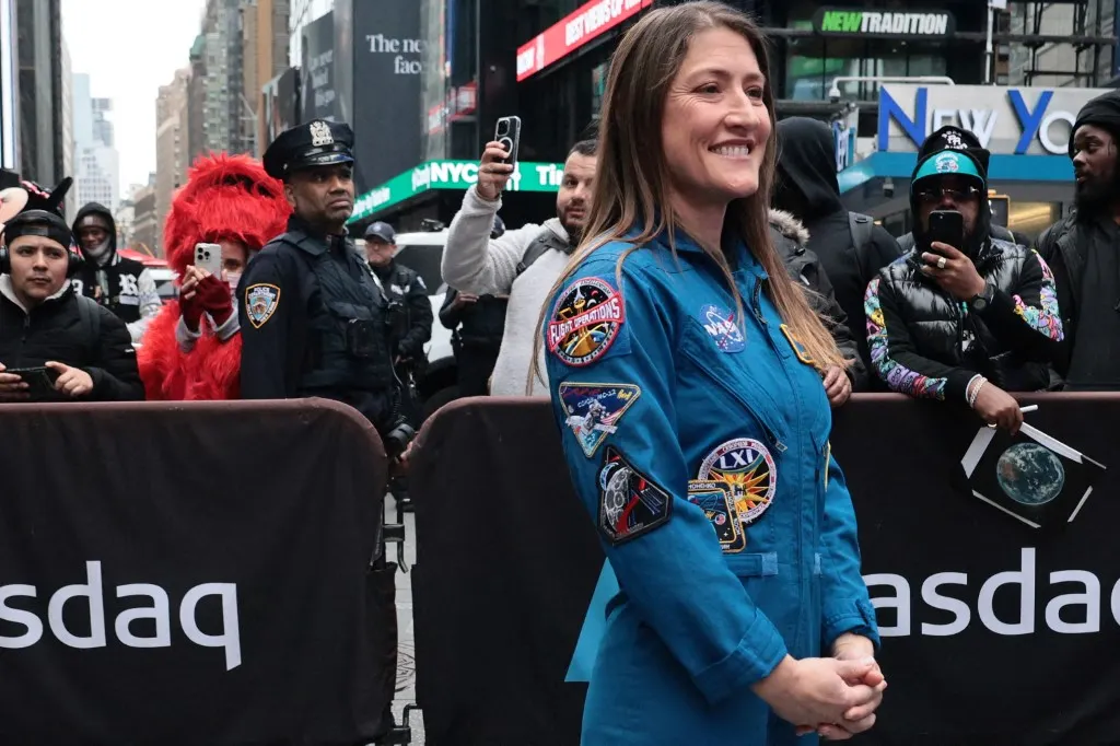 Pioneering US astronaut Christina Koch wins top Spanish award