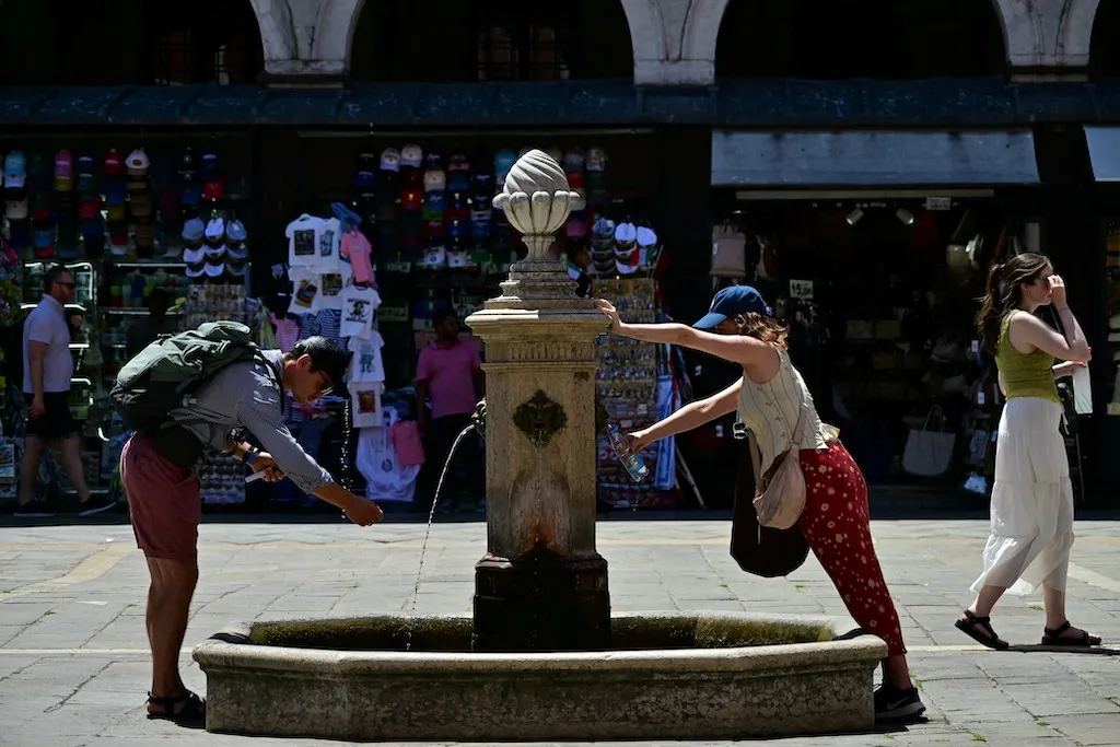 How hot is it going to get in Italy in July?