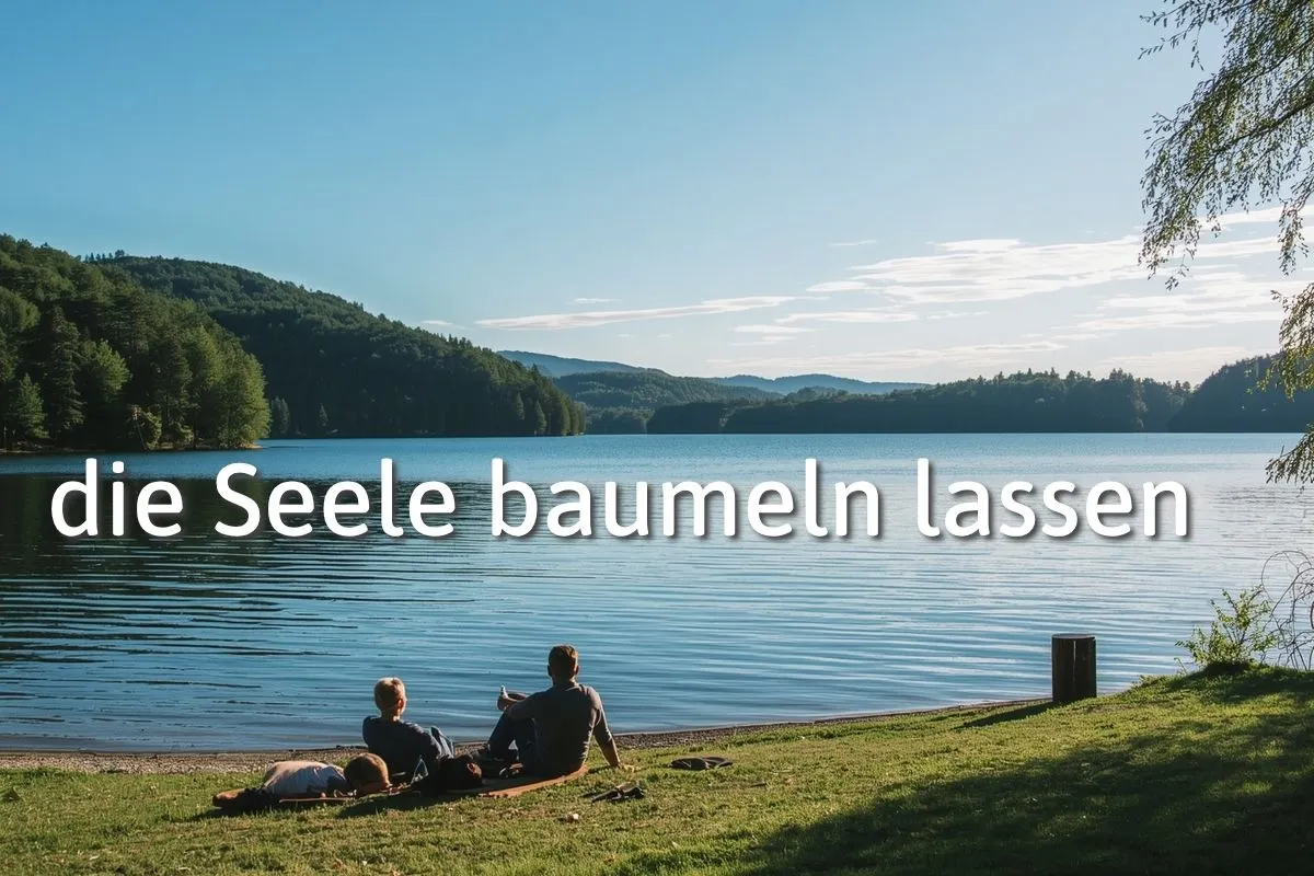 German Expression of the Day: die Seele baumeln lassen