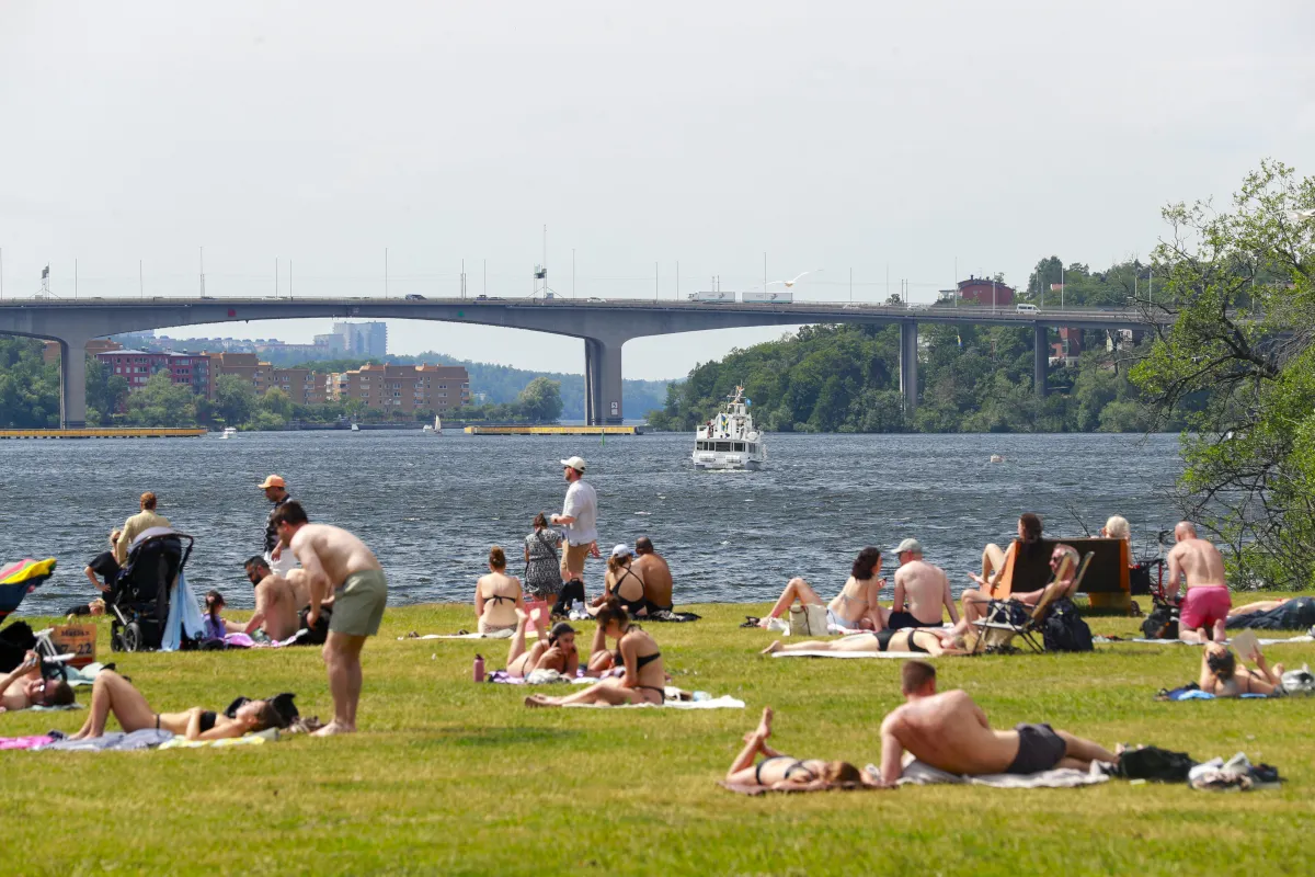 Sweden issues heat warning as temperatures set to soar past 30C