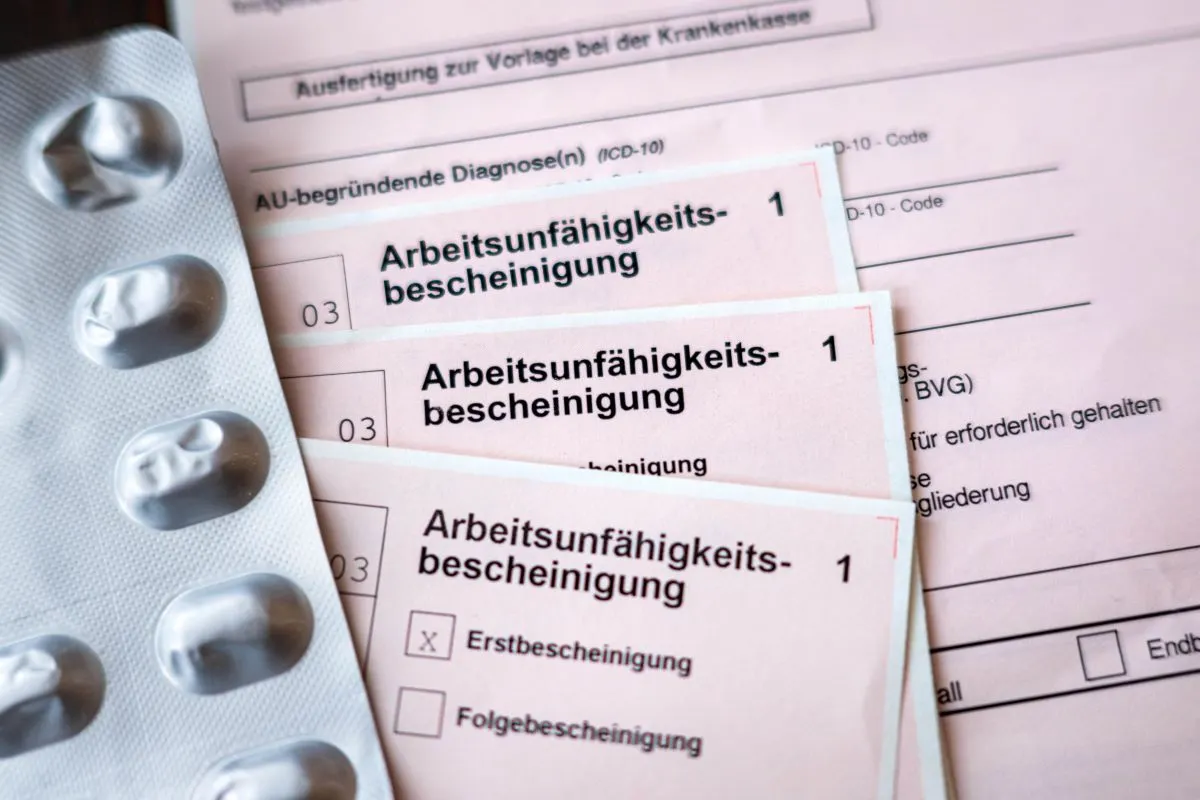 'Catastrophic': Germany plans stricter rules for sick leave