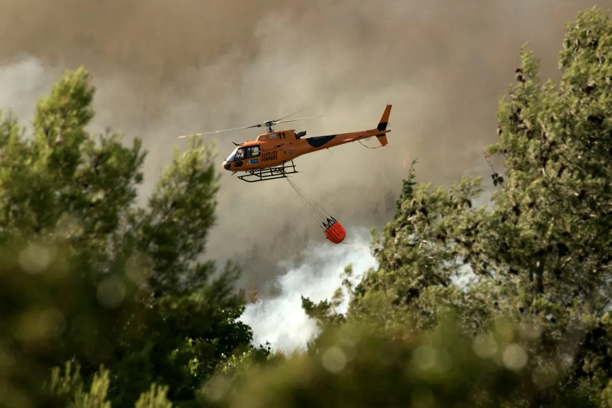 LATEST: New heatwave and wildfire warnings issued for south of France