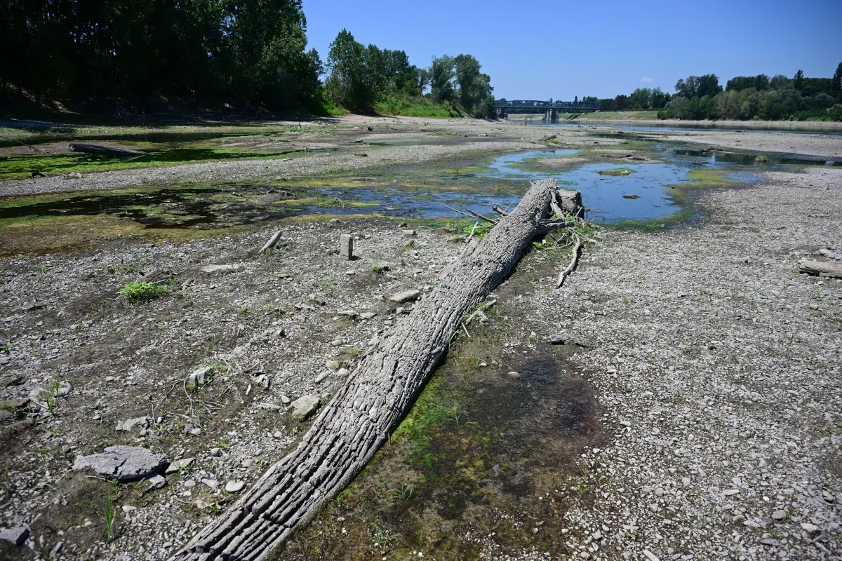 Drought threatens irrigation in northern Italy