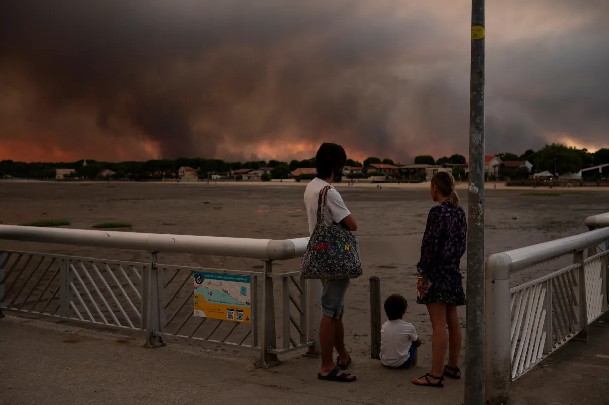 French vocabulary to understand wildfire warnings and evacuations