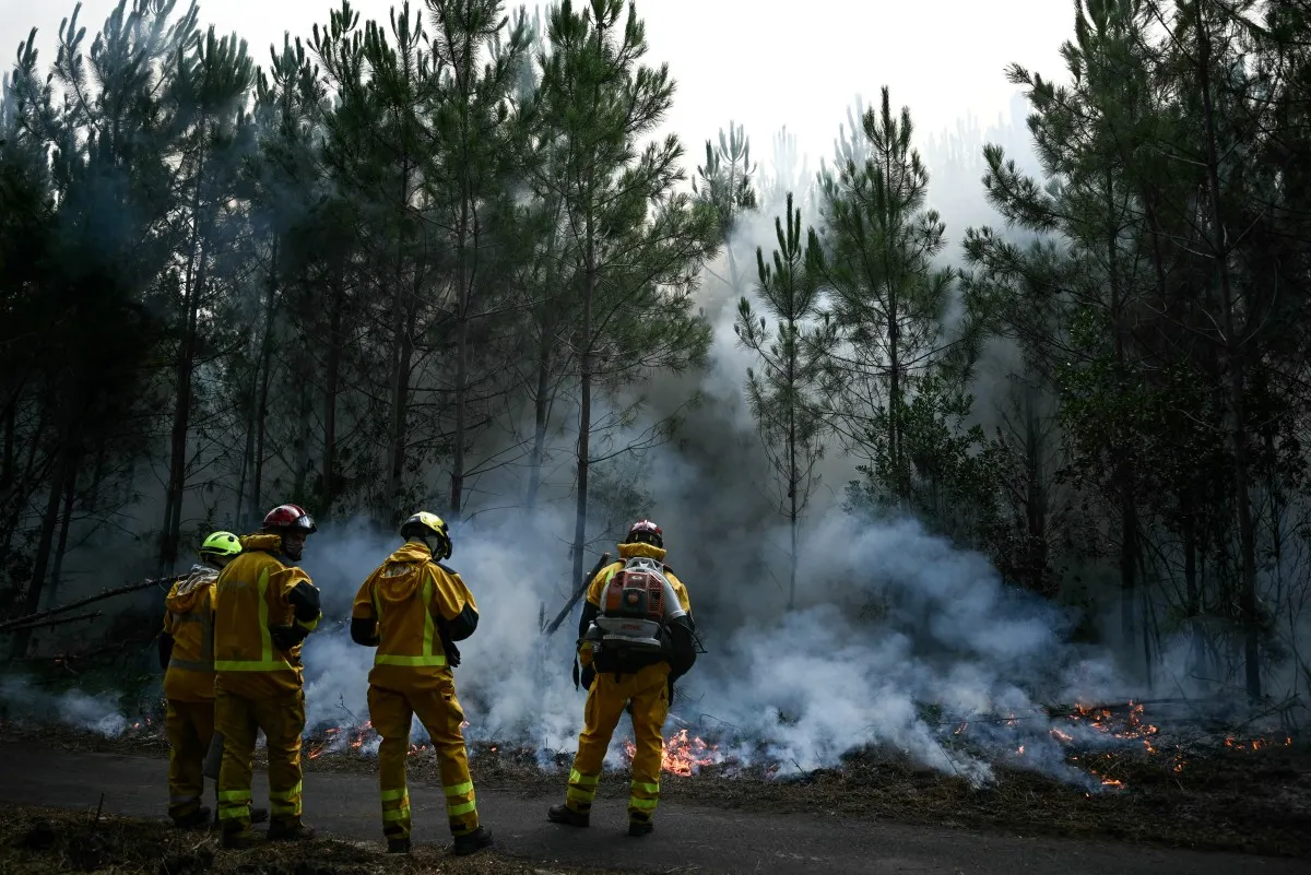 France’s southwest sees first more optimistic day after wildfire outbreak