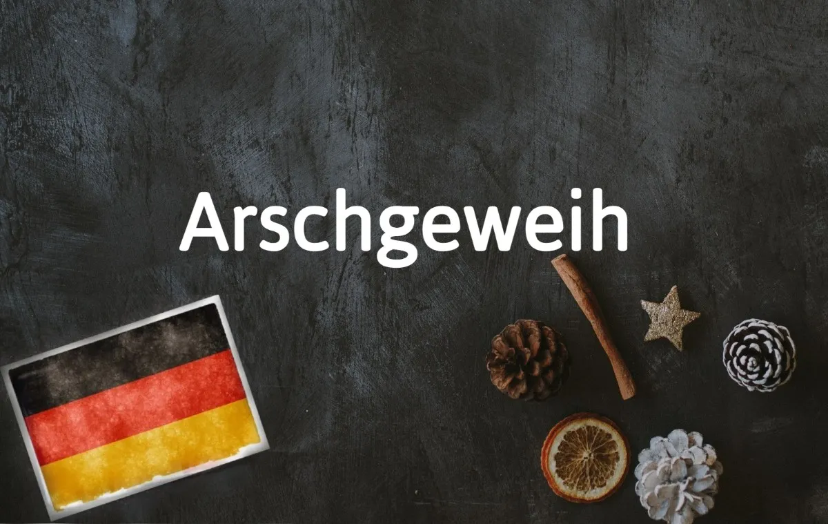 German word of the day: Arschgeweih