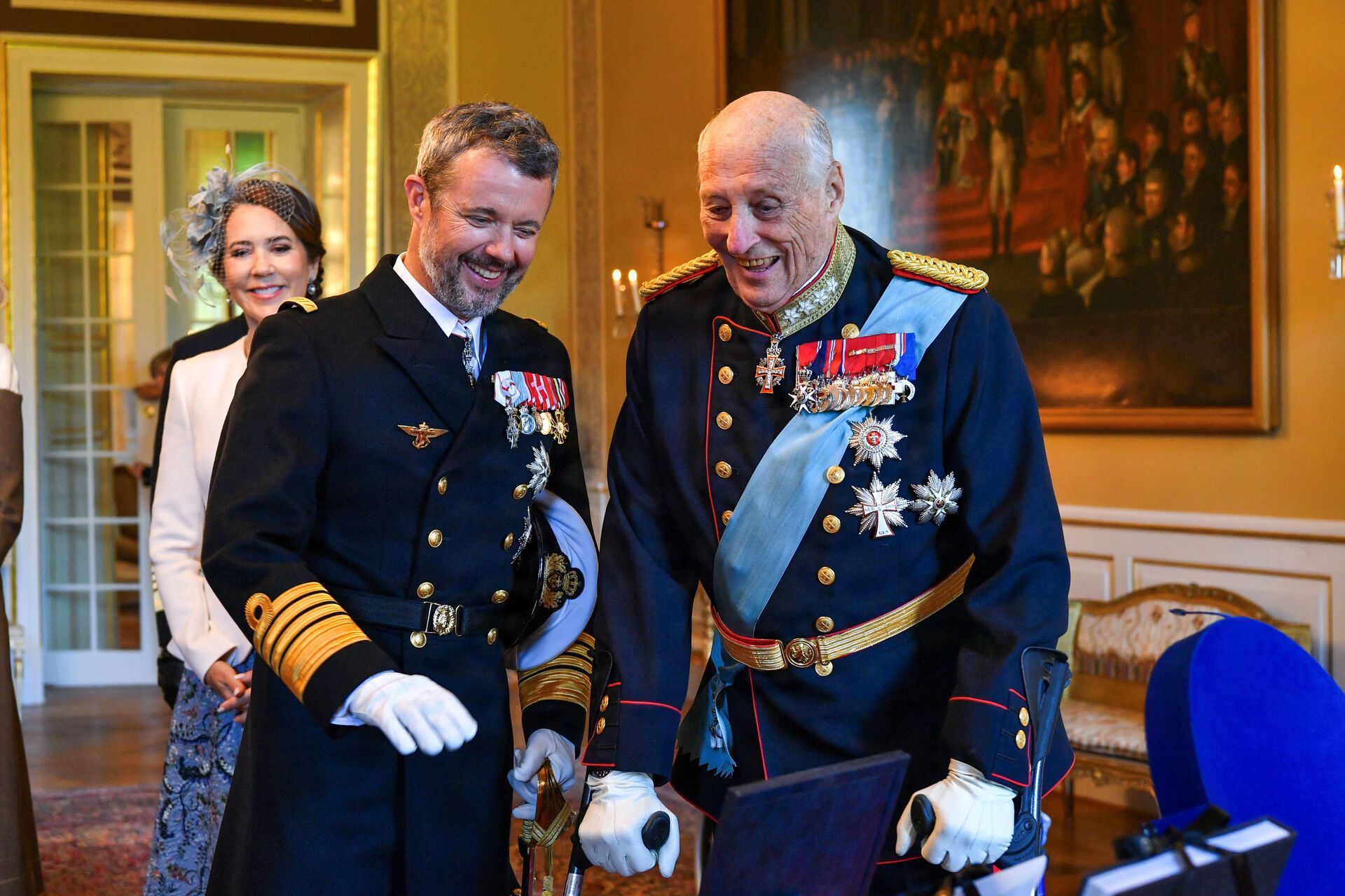 Danish royals mourn passing of Norway's King Harald