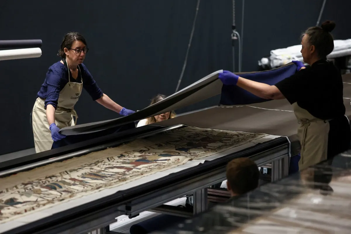Macron to open Bayeux Tapestry exhibition at British Museum in London