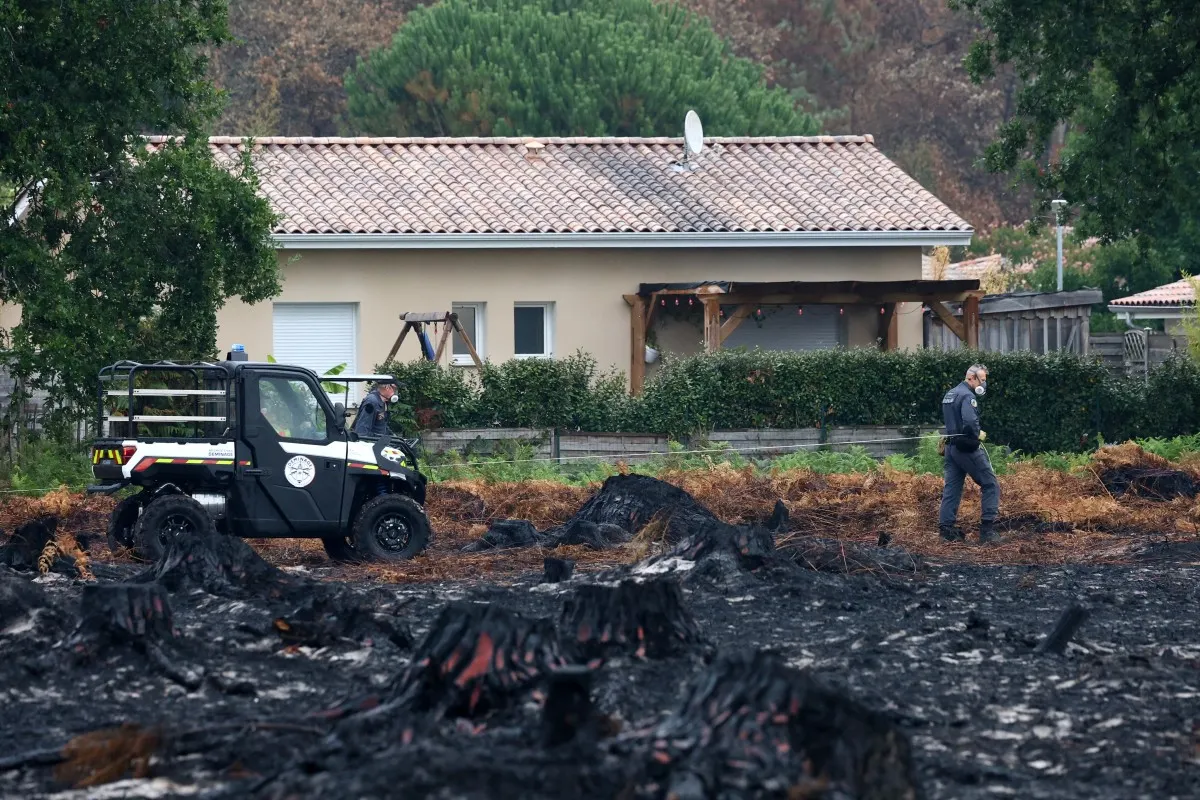 WWII shells surface in wildfire
