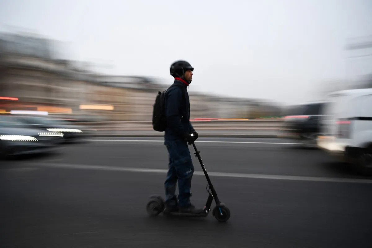 Paris orders e-scooter riders to wear helmets and reflective gear under new fines