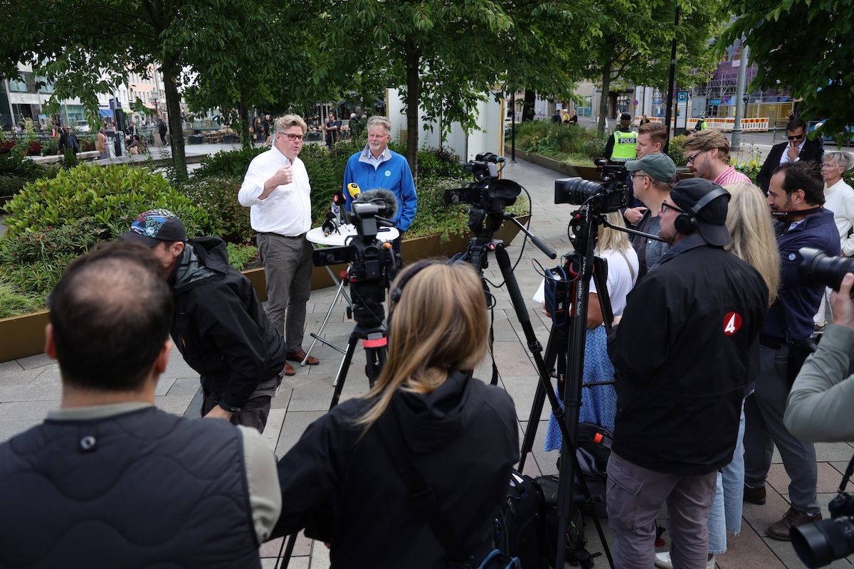 Two men seized for planning assault on Sweden's Justice Minister