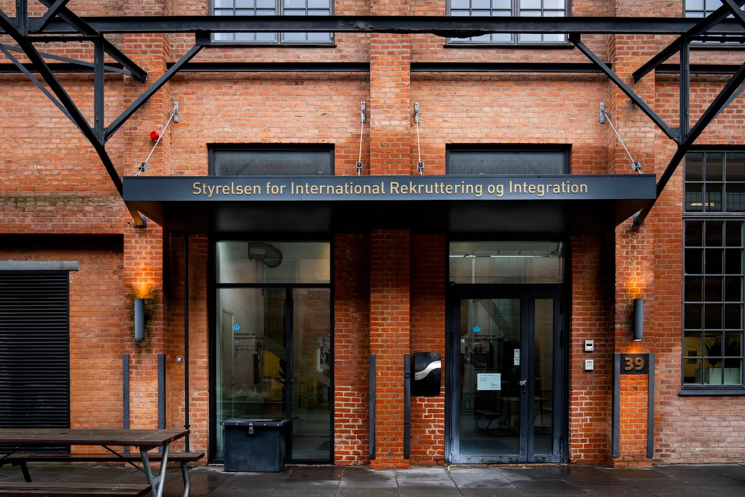 Man hospitalised after setting fire to self at Danish migration agency