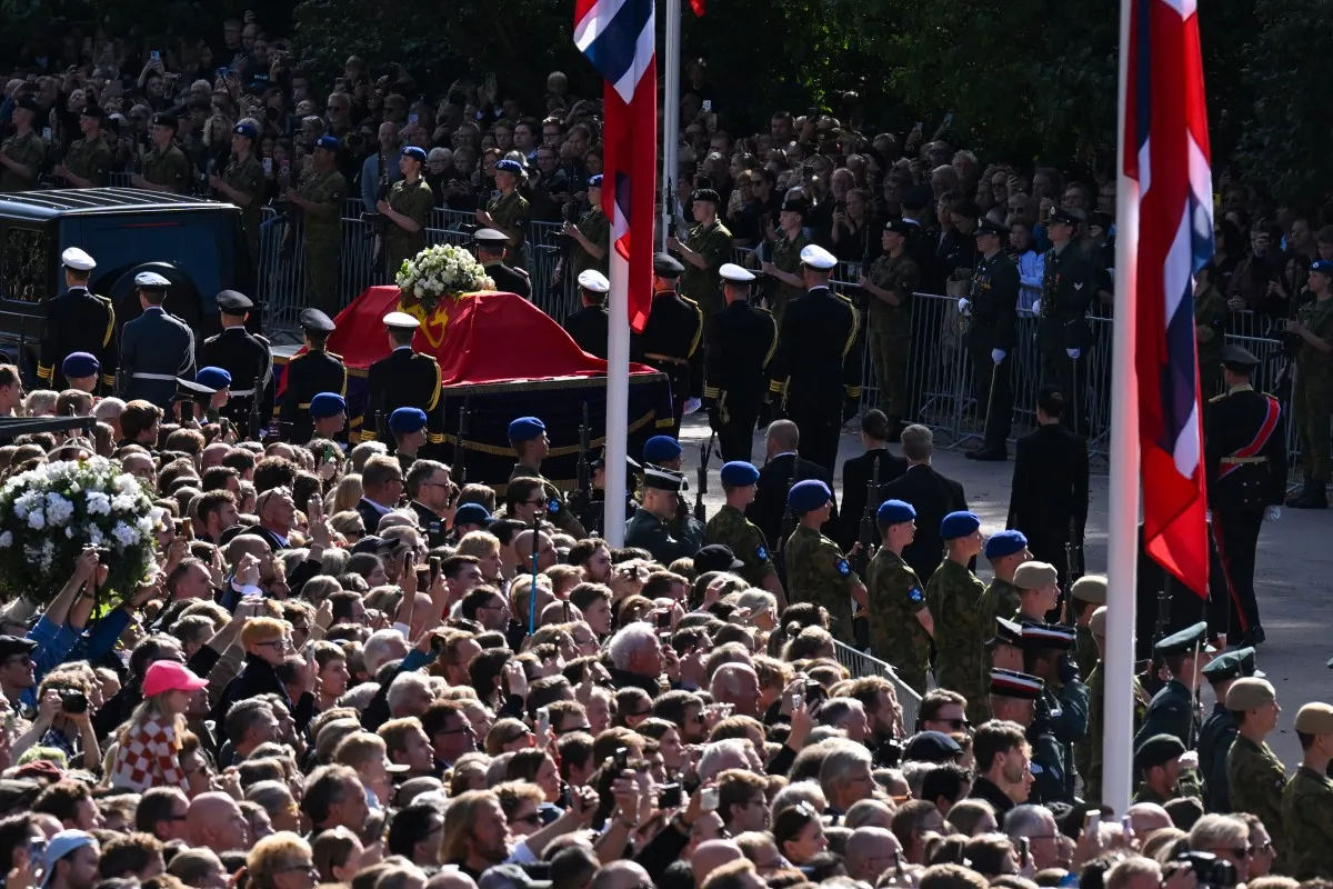 IN PICTURES: King Harald V’s funeral in Oslo