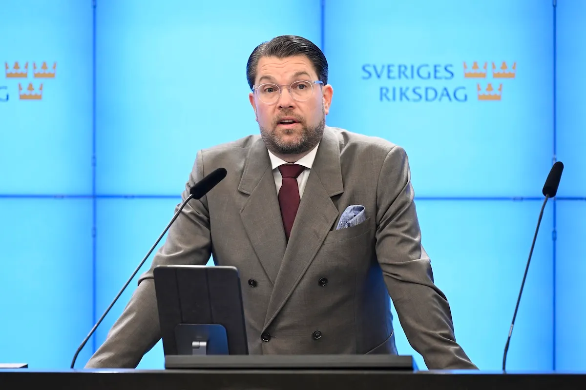 Sweden Democrat leader sticks to demand for ministerial posts in government