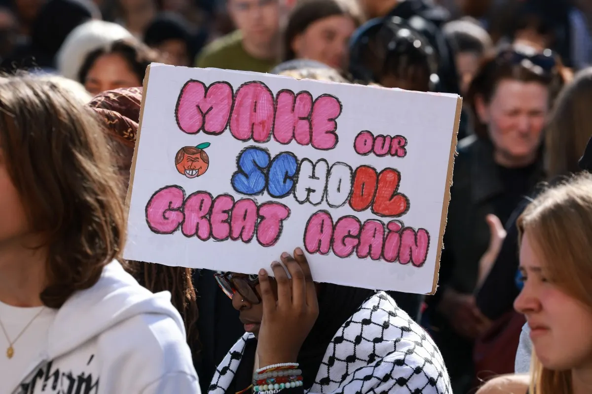 French high school protests force closures as clashes with police escalate