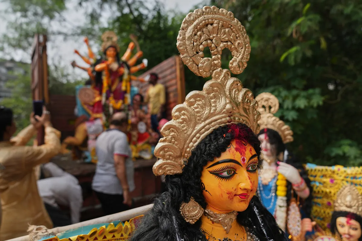 Where can you celebrate Durga Puja in Sweden?