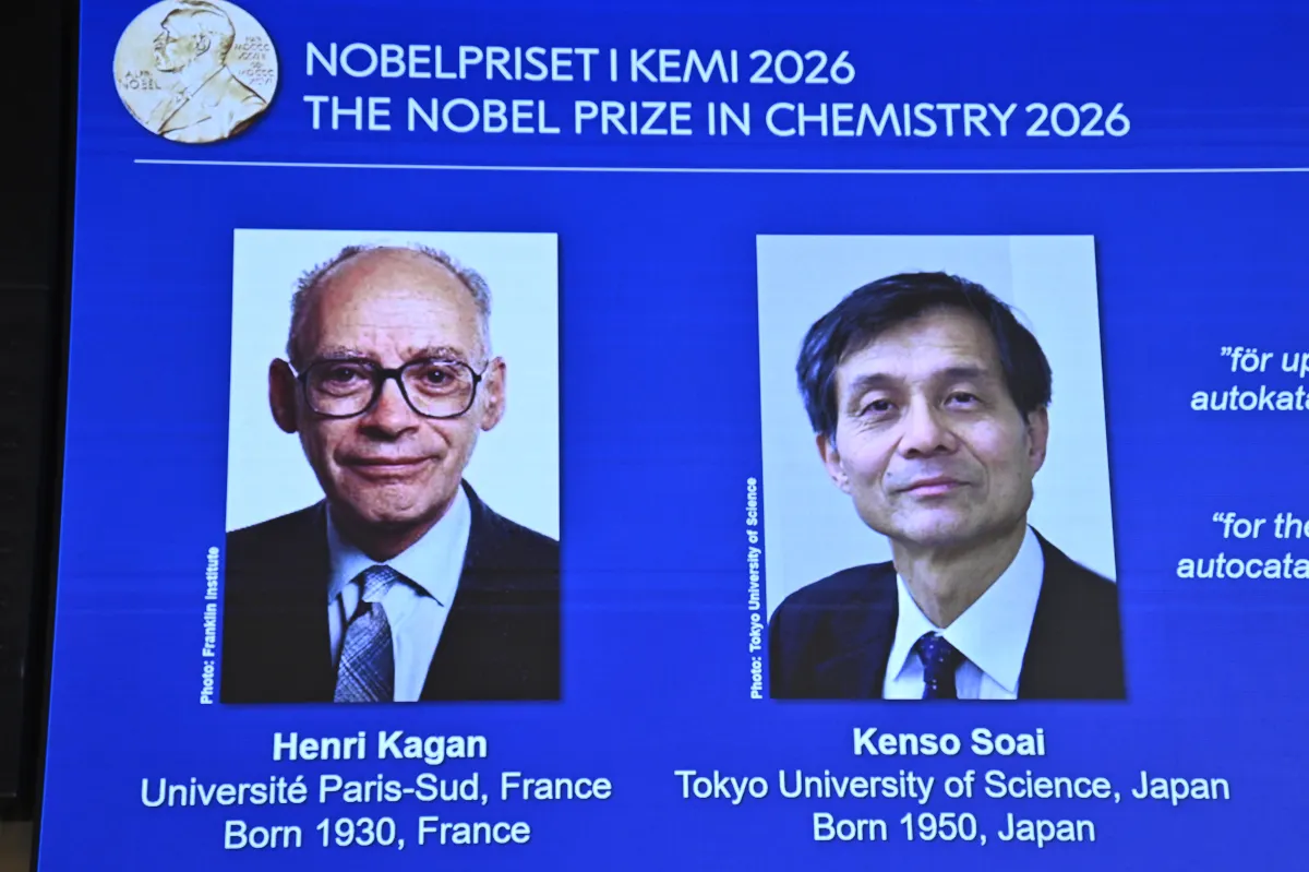 French-Japanese duo wins chemistry Nobel for solving molecular 'mystery'