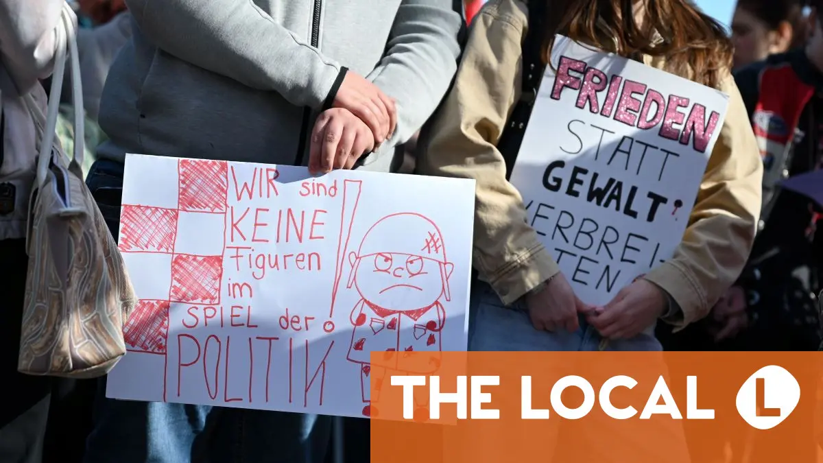Huge turnout expected at German 'Gen Z' protests on Halloween