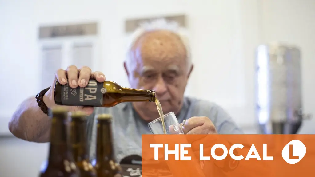 Austrian old folks toast success of 'Grandma and Grandpa' beer
