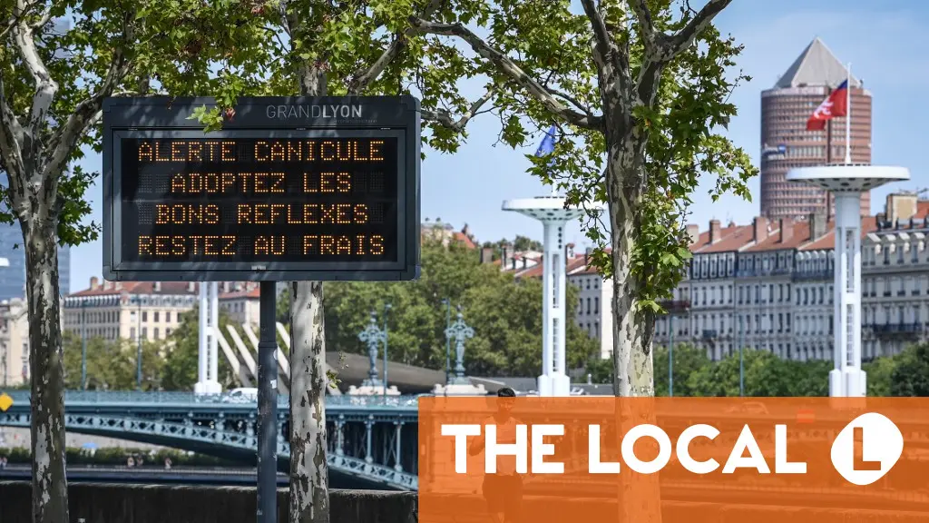 19 French départements on red level alert for heat as temperatures soar