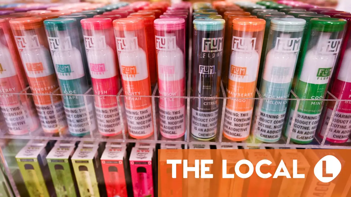 are disposable vapes legal in france Disposable electronic cigarettes are gaining popularity among French  teenagers main image 0