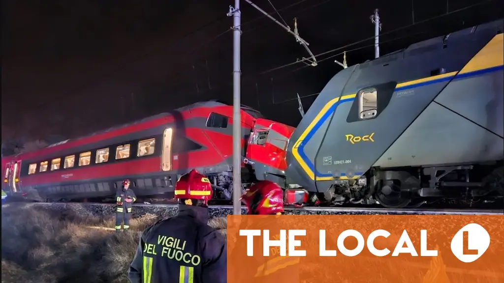 Train crash in northern Italy injures 17 passengers