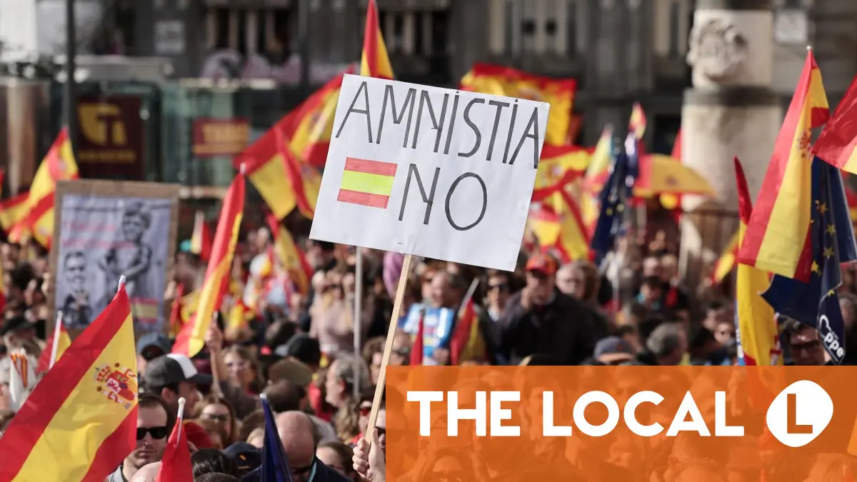 Spanish opposition protests Catalan amnesty law