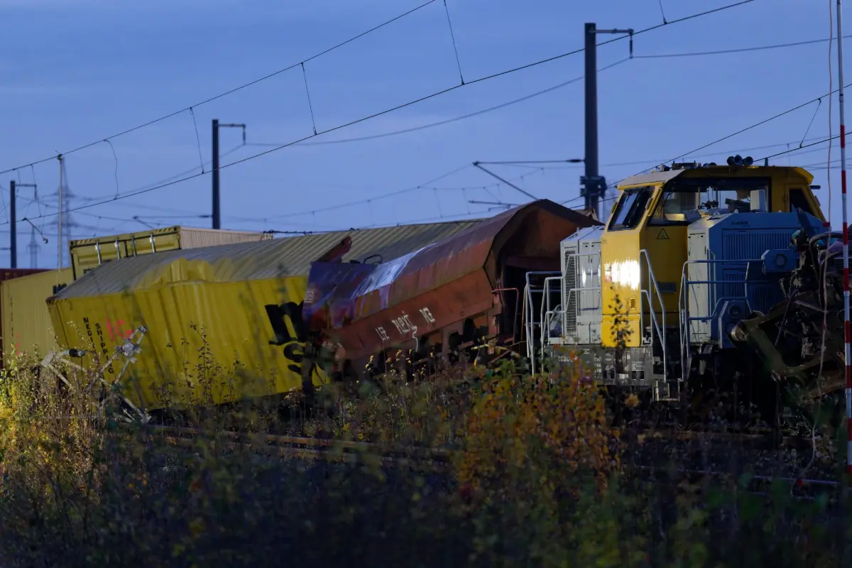 Widespread travel disruption after freight train crash in western