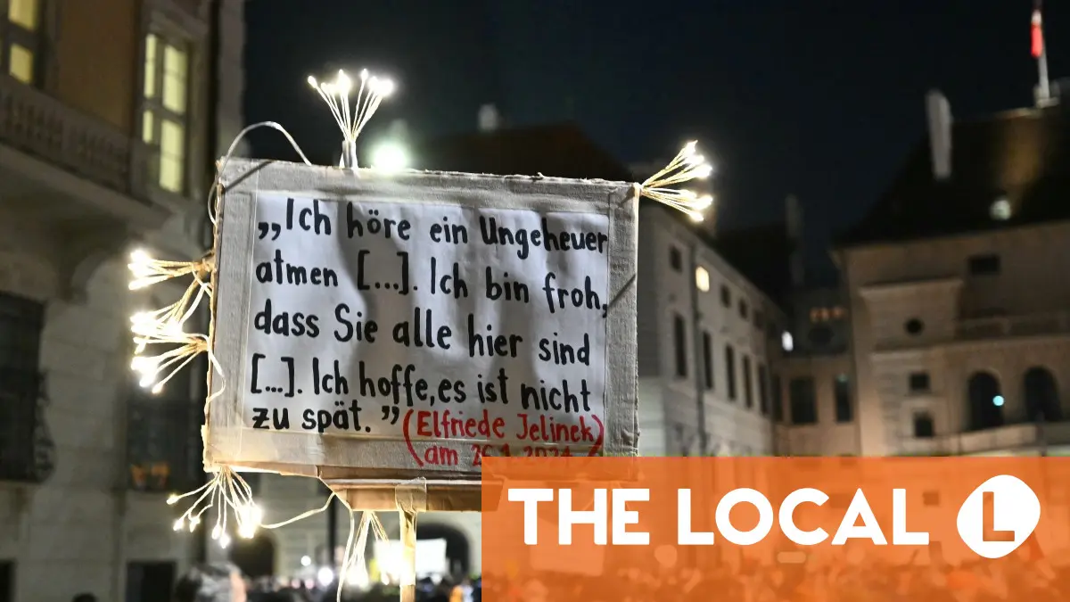 Tens of thousands protest across Austria against far-right FPÖ's return to power