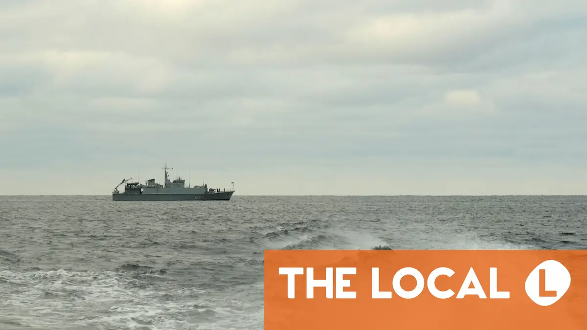 NATO ships on the lookout for sabotage in Danish waters