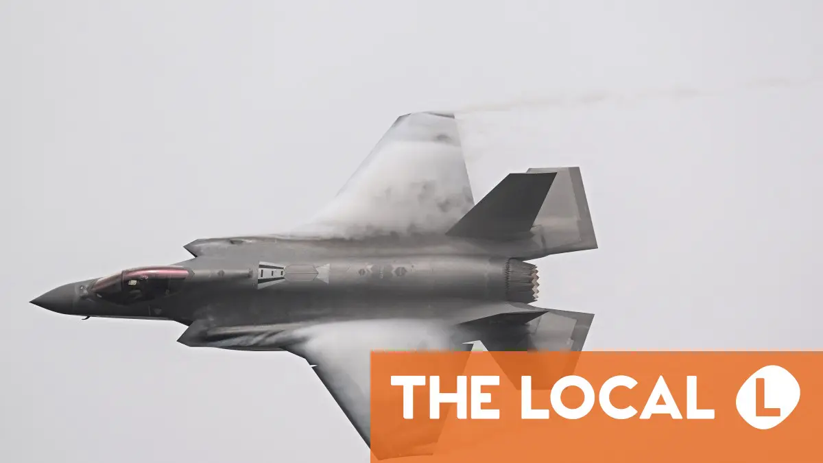 Germany says it's committed to order of US F-35 fighter jets