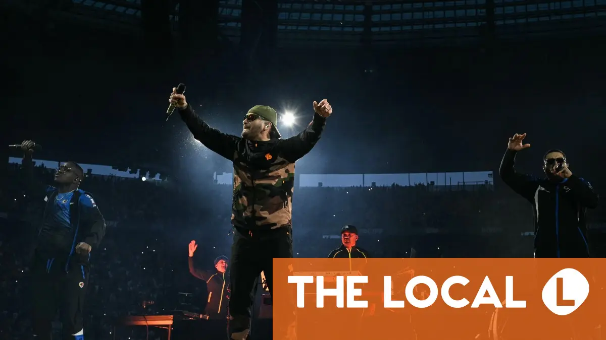 French rapper Jul breaks attendance record at national stadium
