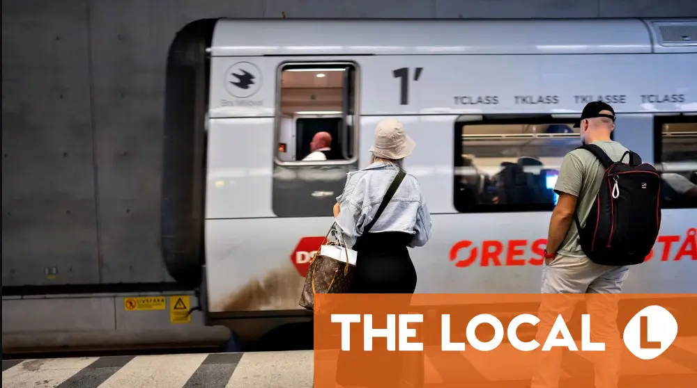 Rail services between Sweden and Denmark reduced during Easter week