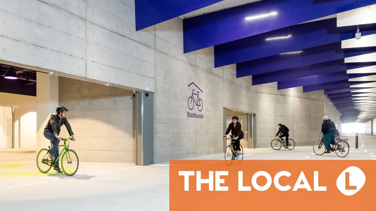 Zurich opens new bicycle tunnel under main train station