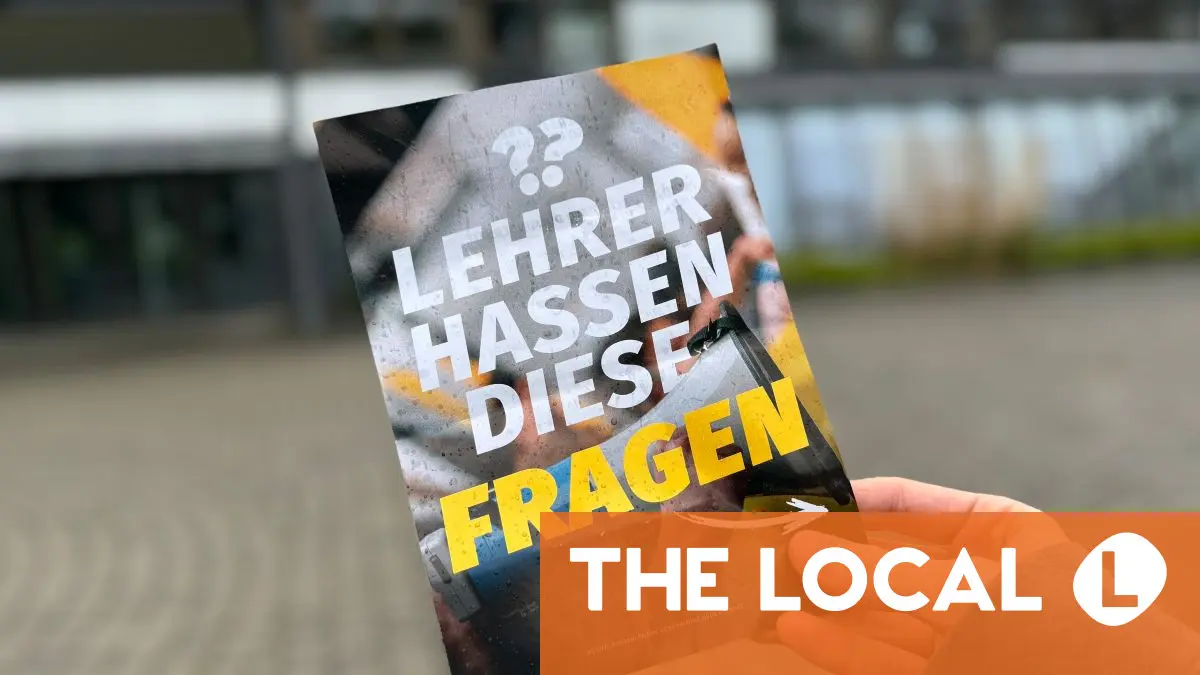 Flyers from far-right extremist group distributed at German schools