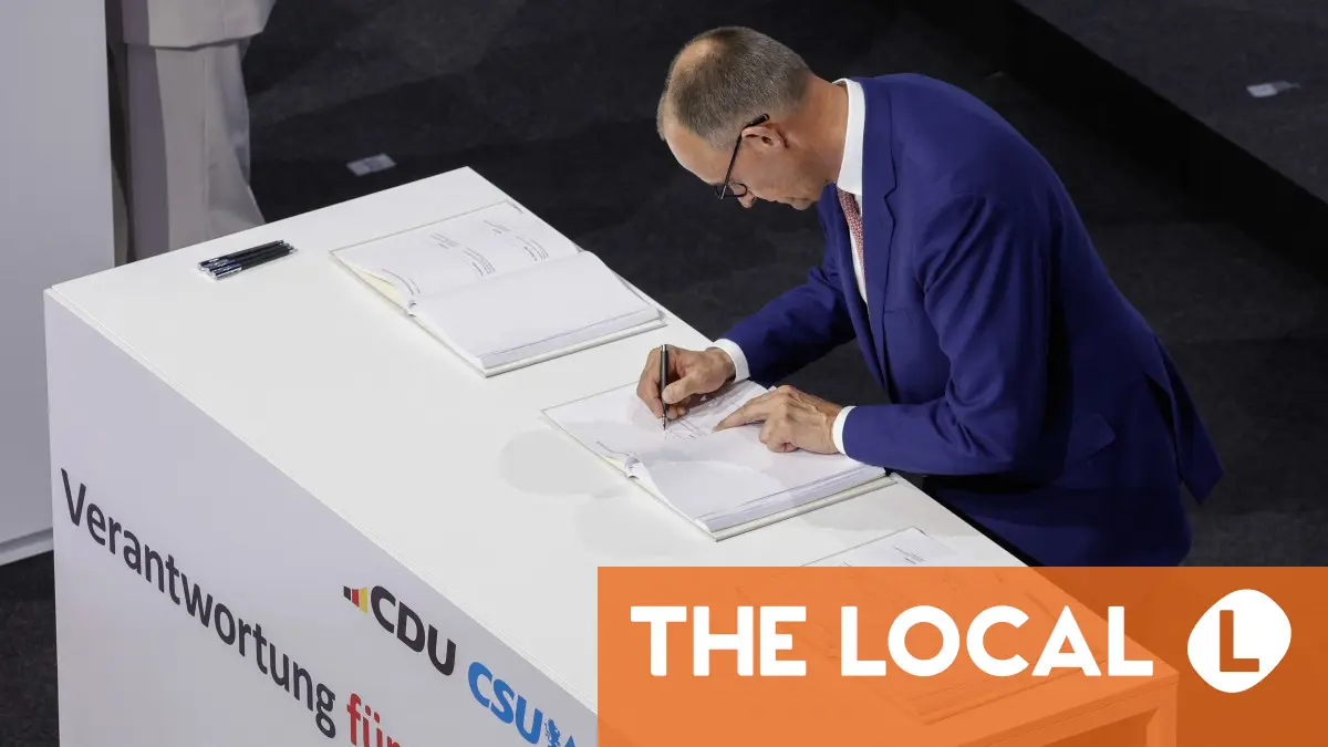 Coalition deal signed as Germany's next government prepares to launch