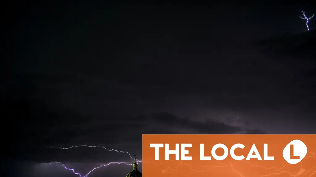 What to do in case of a thunderstorm warning in France