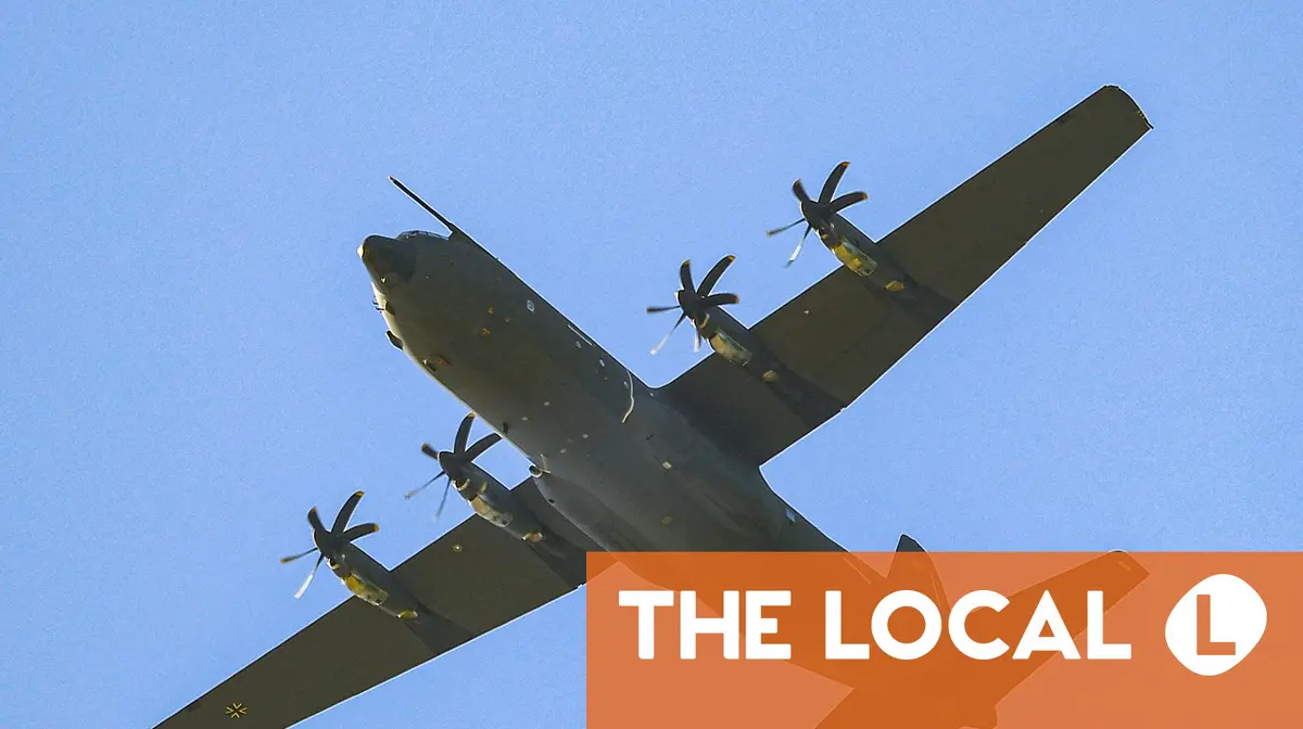 German air force evacuates 64 citizens from Israel