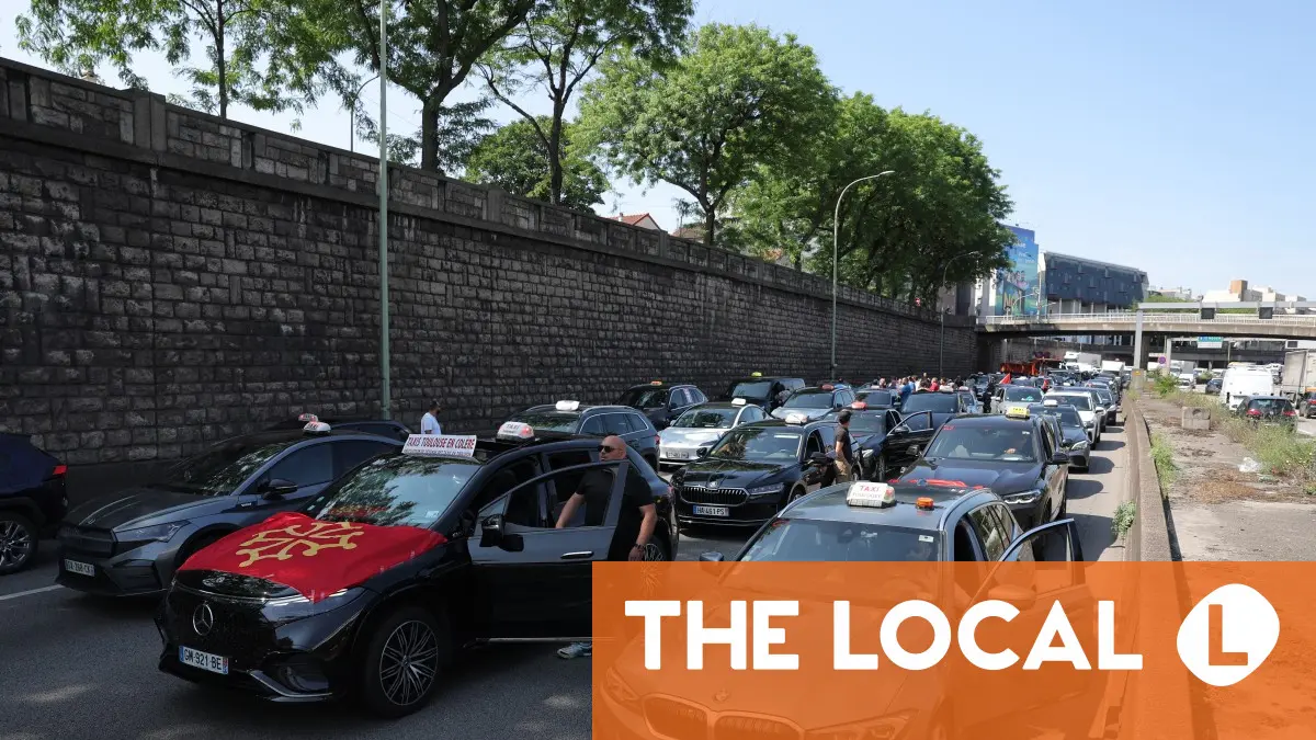 Latest: French taxi, Uber and rail strikes continue