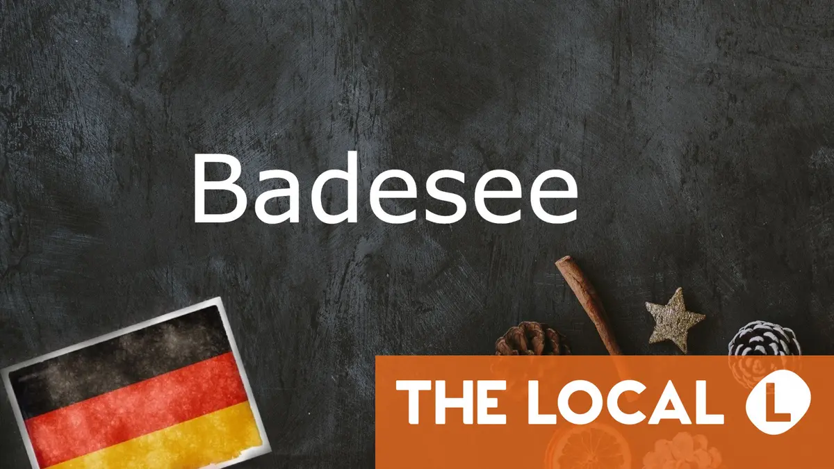 German word of the day: Badesee