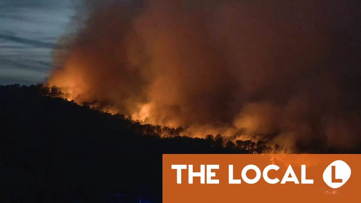 One dead and nine injured in massive wildfire in southern France