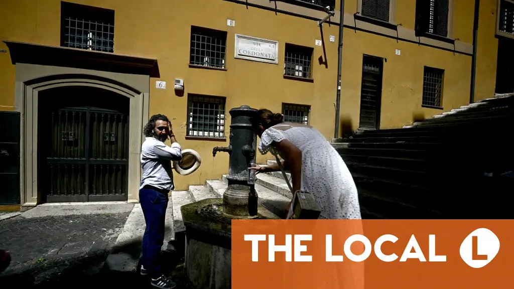Italy puts 16 cities under red alert as heatwave peaks