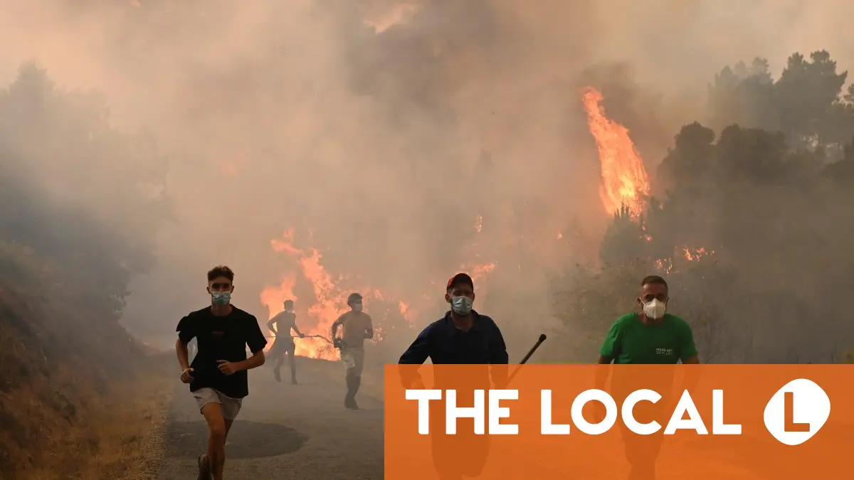 Spain, France on wildfire alert