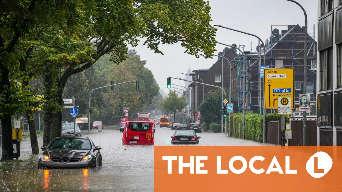 'Stay out of the basement': Flood warnings in place in western Germany