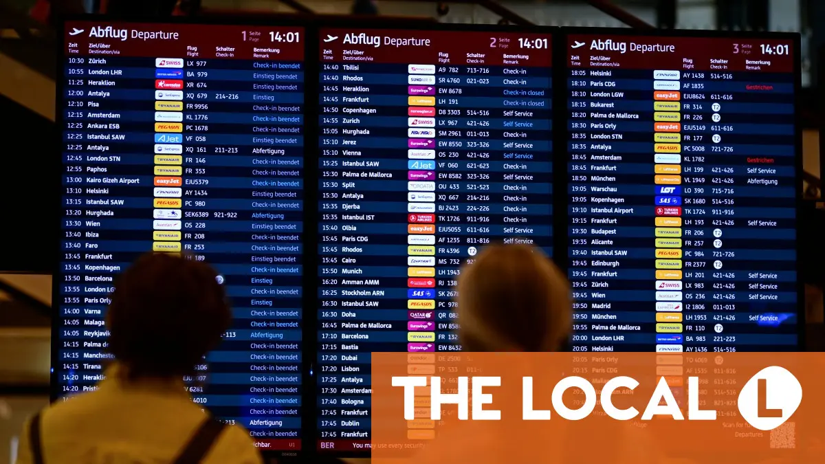 Flights disrupted throughout Europe after ‘cyber-related disruption’