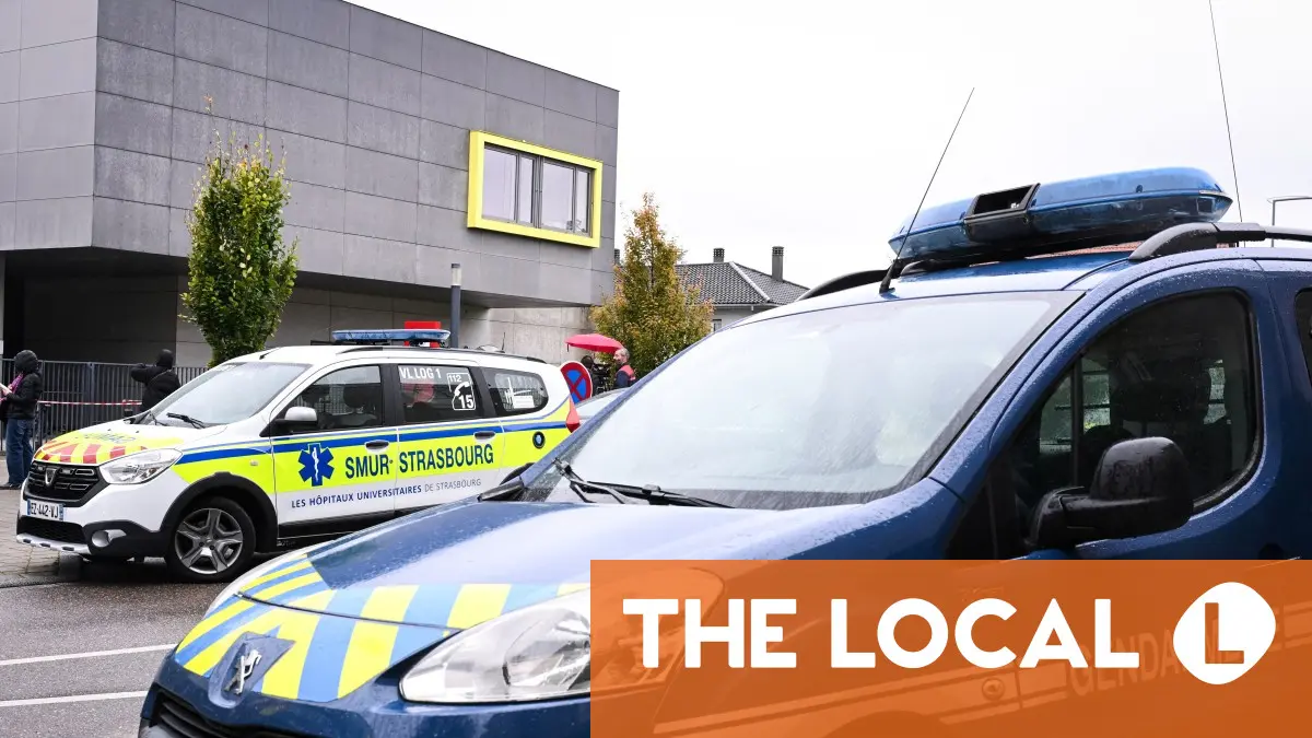 Teen who stabbed teacher in eastern France in hospital with severe self-inflicted injuries