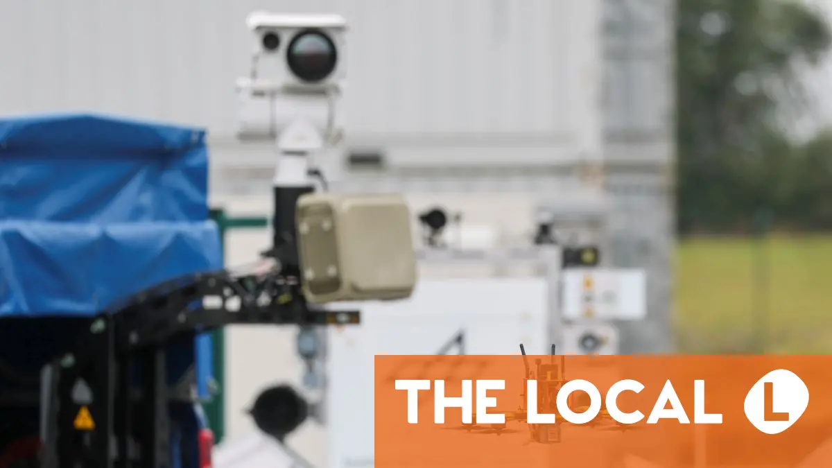 Researchers are fine tuning drone defence at a secluded German airport